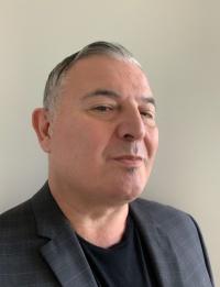 Close up shot of Tom Orlovic