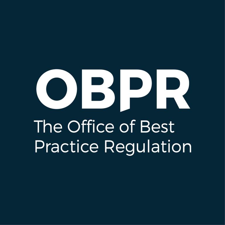 square logo, office of best practice regulation