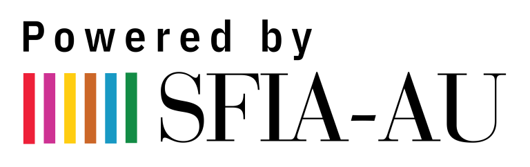 SFIA logo black on transparent background