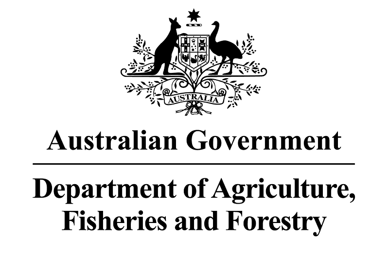 Logo of Department of Agriculture, Fisheries and Forestry