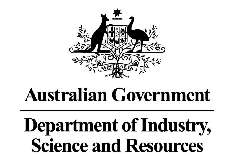 Logo of Department of Industry, Science and Resources