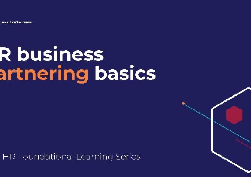 HR business partnering basics