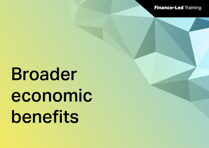 Department of Finance Broader Economic Benefits thumbnail