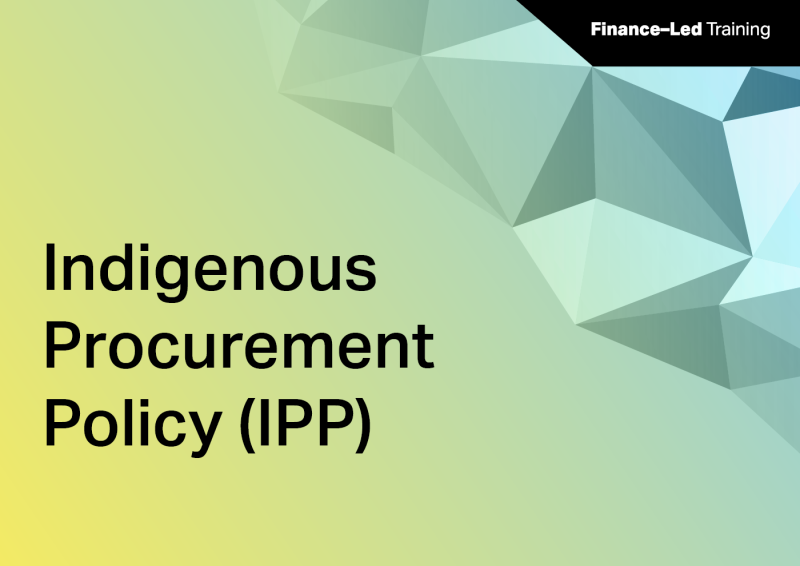 Department of Finance Indigenous Procurement Policy thumbnail