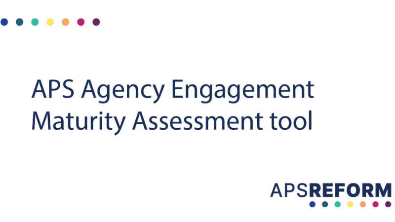 APS Reform maturity assessment