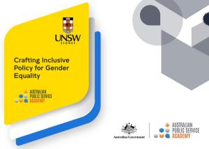 Microcredential promotional image featuring the UNSW logo, APS Academy logo and the Australian Government logo 