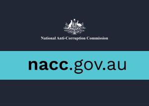 National Anti-Corruption Commission logo with wording nacc.gov.au
