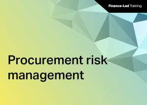 Department of Finance Procurement Risk Management Thumbnail