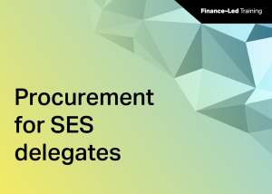 Department of Finance Procurement for SES Delegates thumbnail