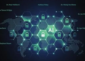 An illustrative image of honeycomb cells and within a number of the cells, a padlock image and the word ‘AI’.