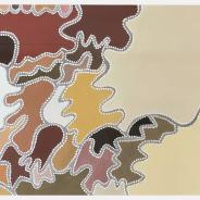 Worrewoorrem Wet Season by Miriwoong Gajerrong elder Phyllis Ningarmara, represented by Waringarri Arts.