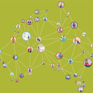 APS Workforce Strategy Cover photo depicting map of Australia made up of interconnected icons showing a diverse group of APS employees