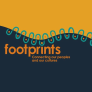 The words "Footprints: Exploring cultural capability"