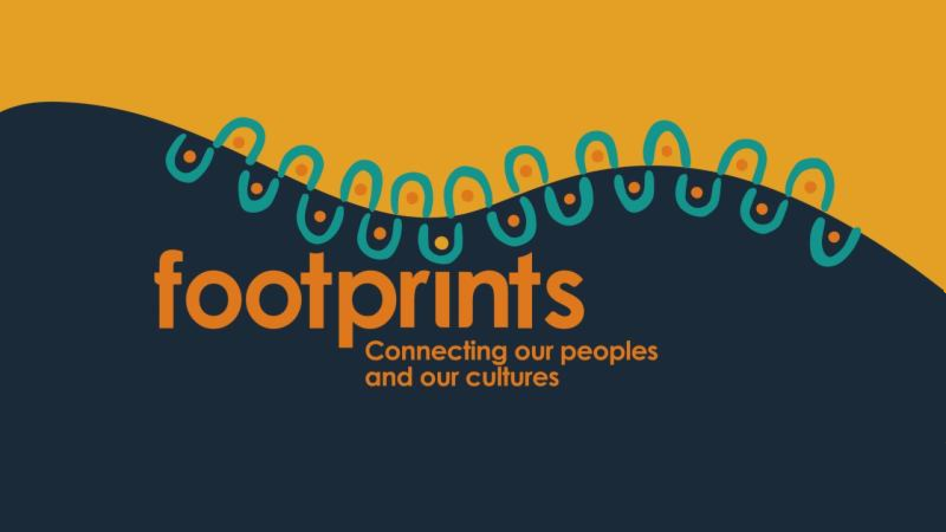 The words "Footprints: Exploring cultural capability"