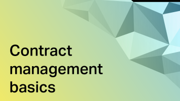 Department of Finance Contract Management Basics thumbnail