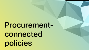 Department of Finance Procurement-connected Policies thumbnail
