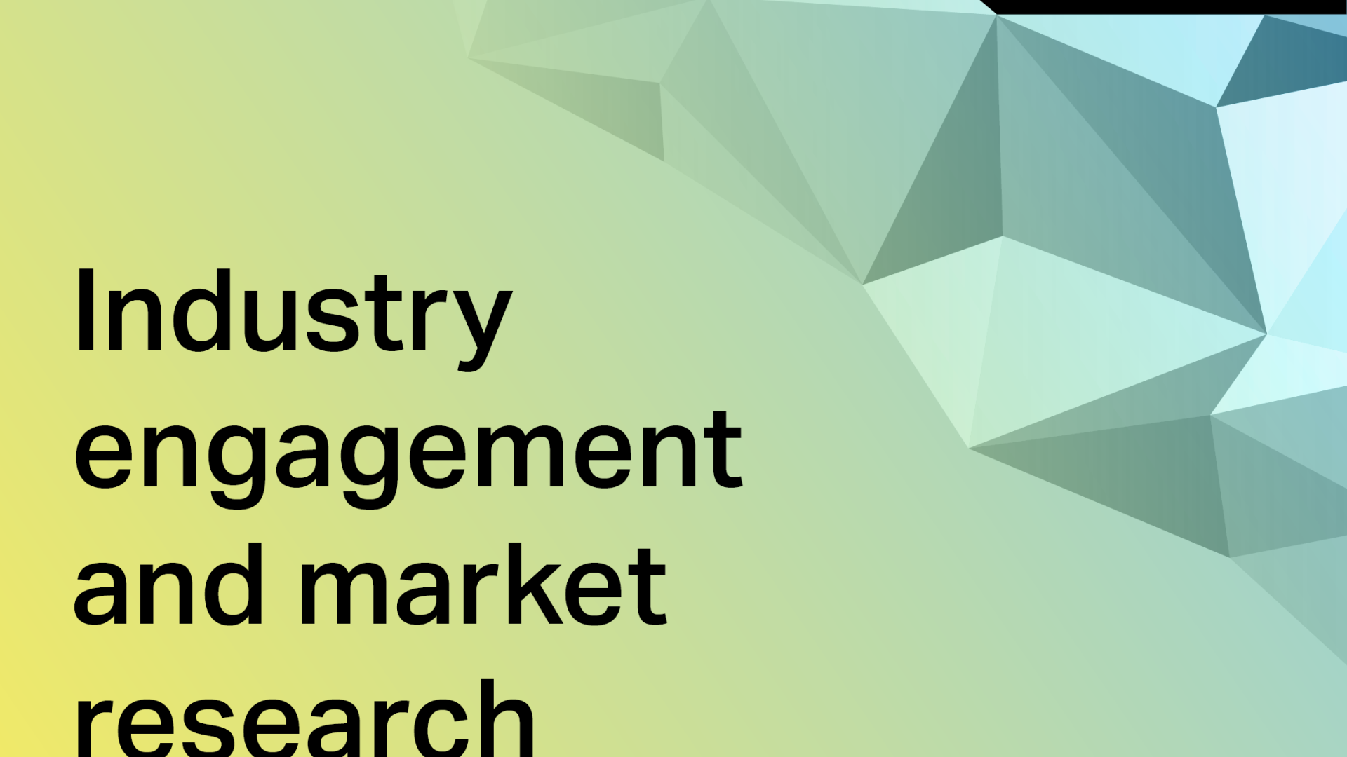 Department of Finance Industry Engagement and Market Research thumbnail image
