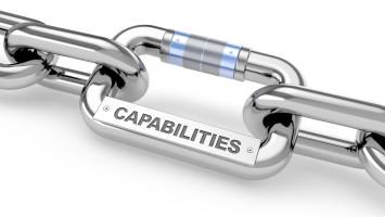 An image of a chain link with the word ‘ capabilities’ written on it