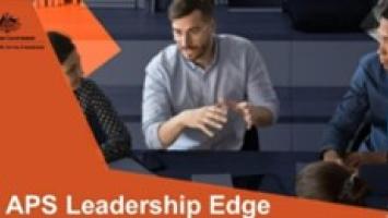 A picture of 3 people sitting together talking