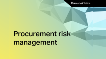 Department of Finance Procurement Risk Management Thumbnail
