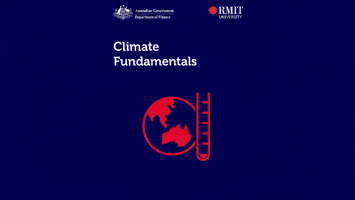 An image of the the APS Academy and RMIT Online Climate Fundamentals course graphic