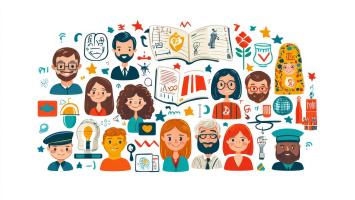 Diverse representations of individuals and roles.