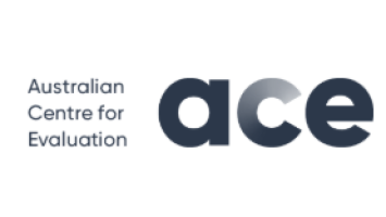 Australian Centre for Evaluation text and ACE logo